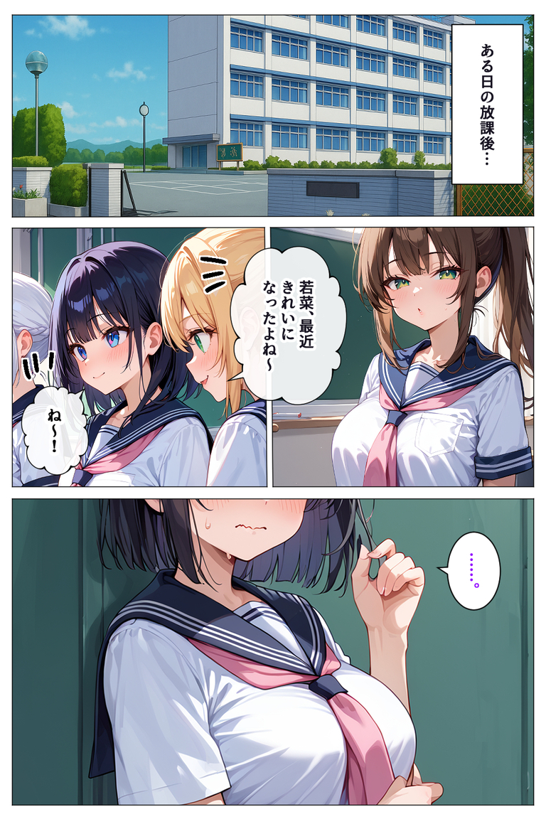 【えろまんが】友達に案内されたのは怪しげなおじさんが運営するマッサージ屋でエッチなマッサージをされて…