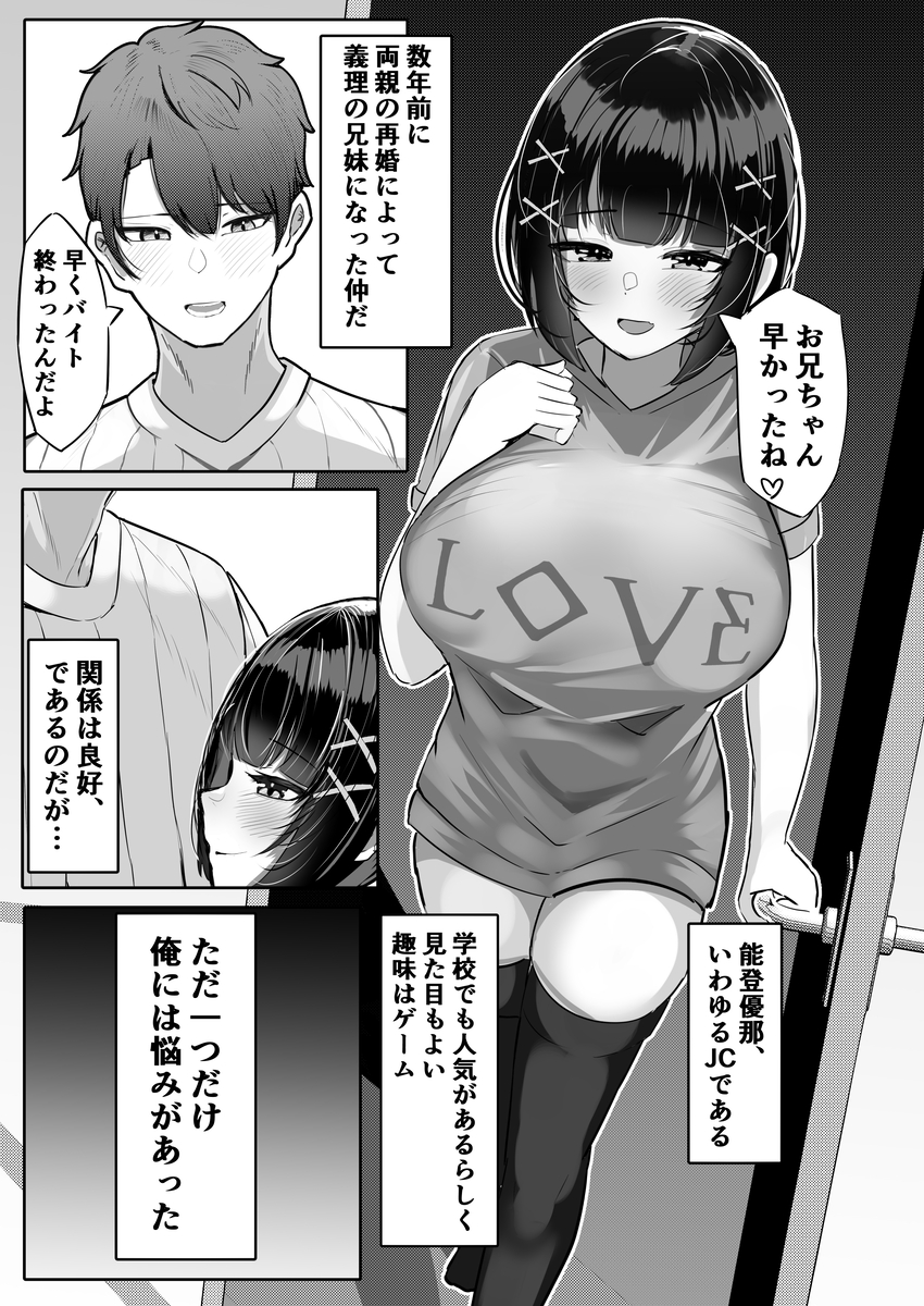 【エロマンガ】兄と言う異性に興味津々な義妹…互いにえっちな関係にハマっていくまでに時間はそう必要なく…