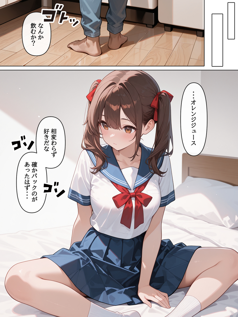 【エロ漫画】妹に特徴が似ているラブドールを注文したら…まさか本物の妹でしたwww