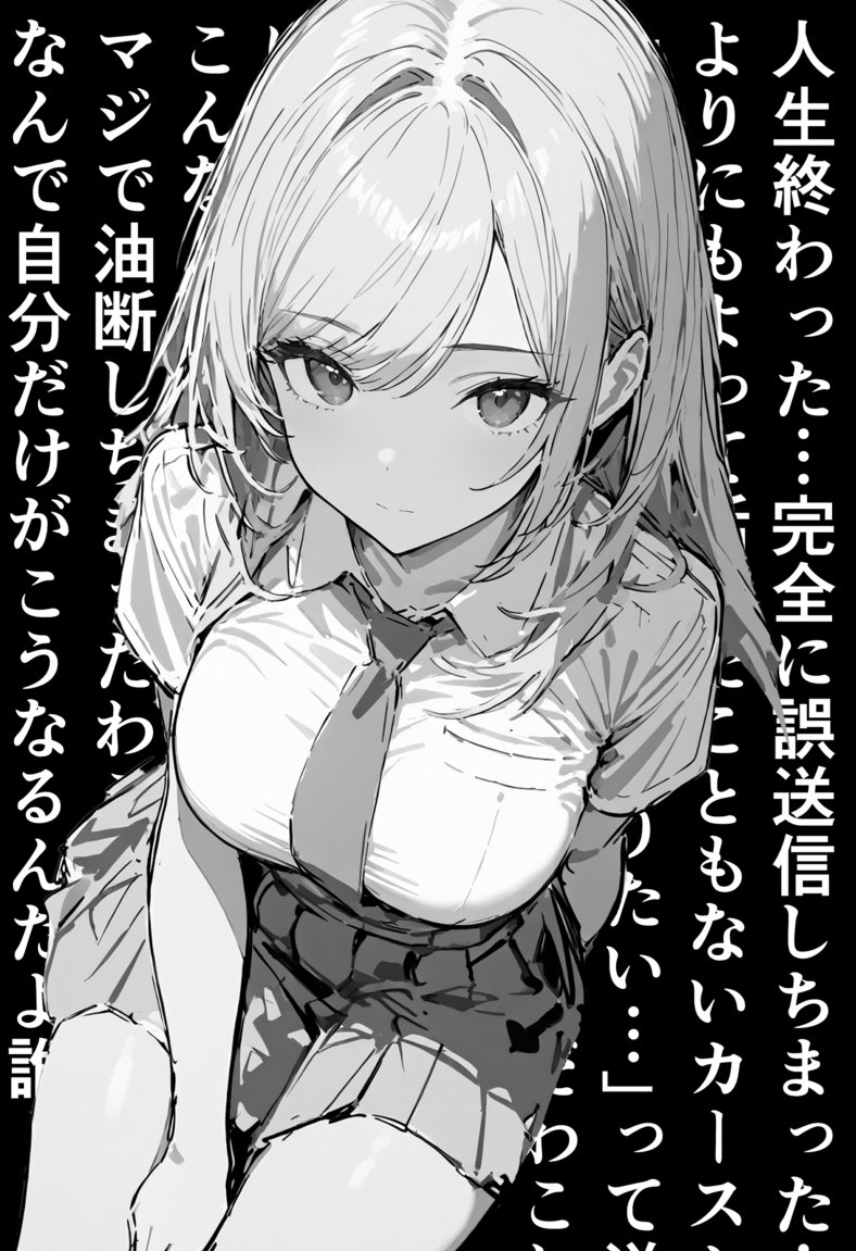 【エロマンガ】人生終了！？インスタで好きな子に誤送信した末路がヤバ過ぎたwww