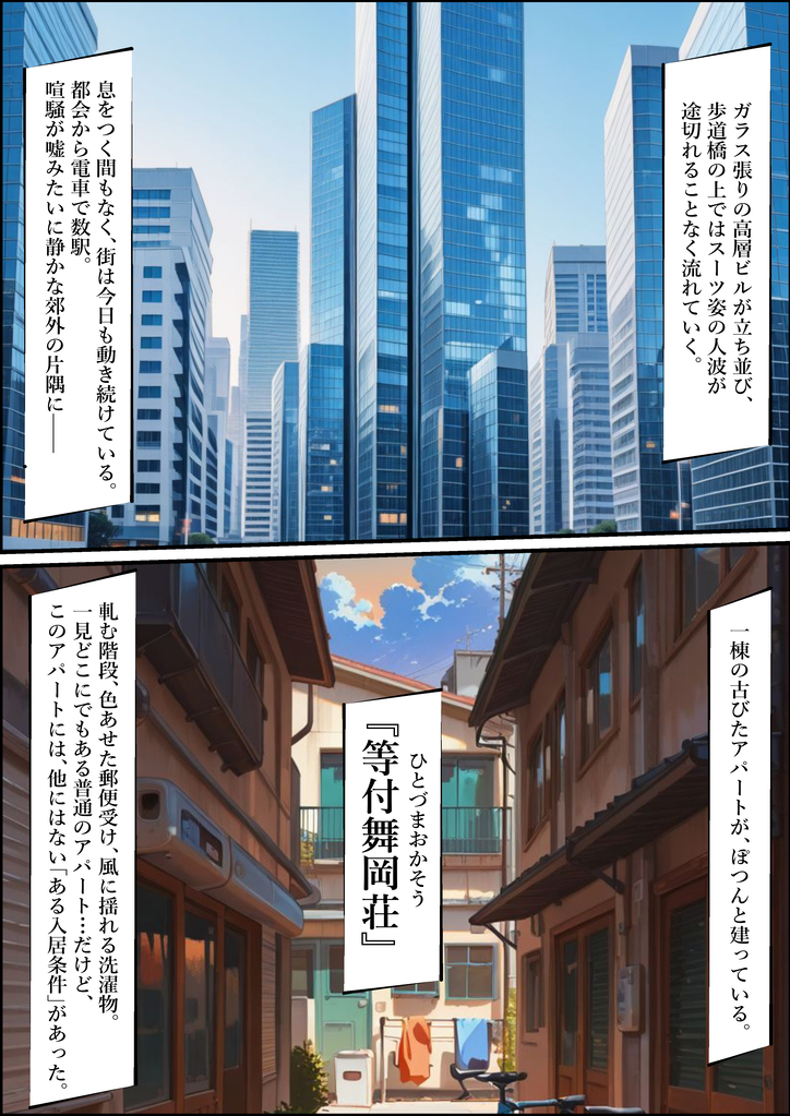 【エロマンガ】人妻の方でしたらお安く入居できる物件って…やっぱりご奉仕は求められるんですね…