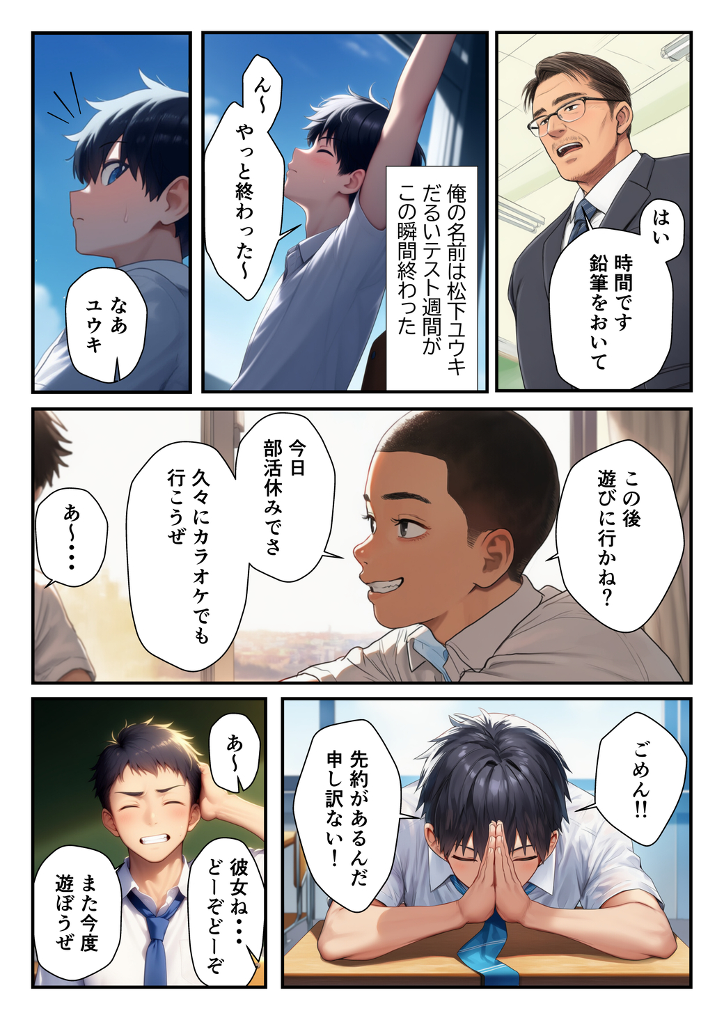 【えろまんが】幼少期のころ大好きだったお姉さんとこんなエッチな関係になれるなんて…