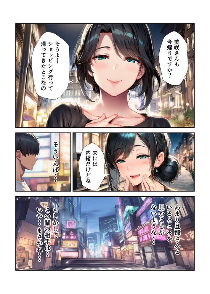 【えろまんが】初めての女体に興奮が収まらない…セックスを覗き見したことを尋ねられ2人の関係…