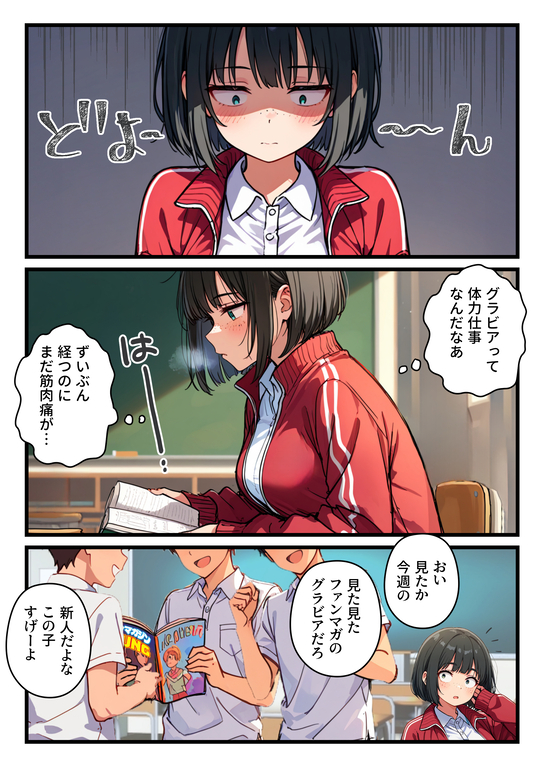 【エロマンガ】調子に乗ったらグラビアアイドルにはエロ同人みたいな末路が待っていました…