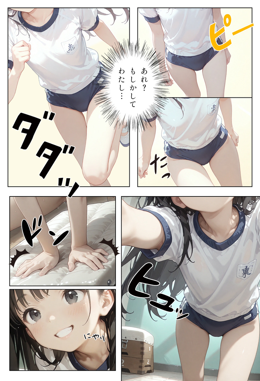 【えろまんが】清楚で可憐な制服美少女がエッチなことに目覚めて…