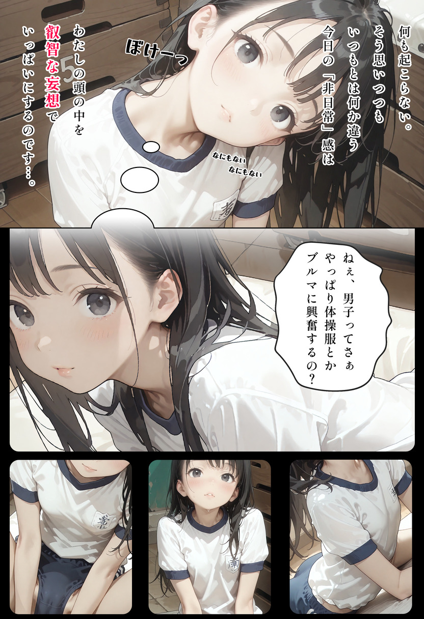 【えろまんが】清楚で可憐な制服美少女がエッチなことに目覚めて…