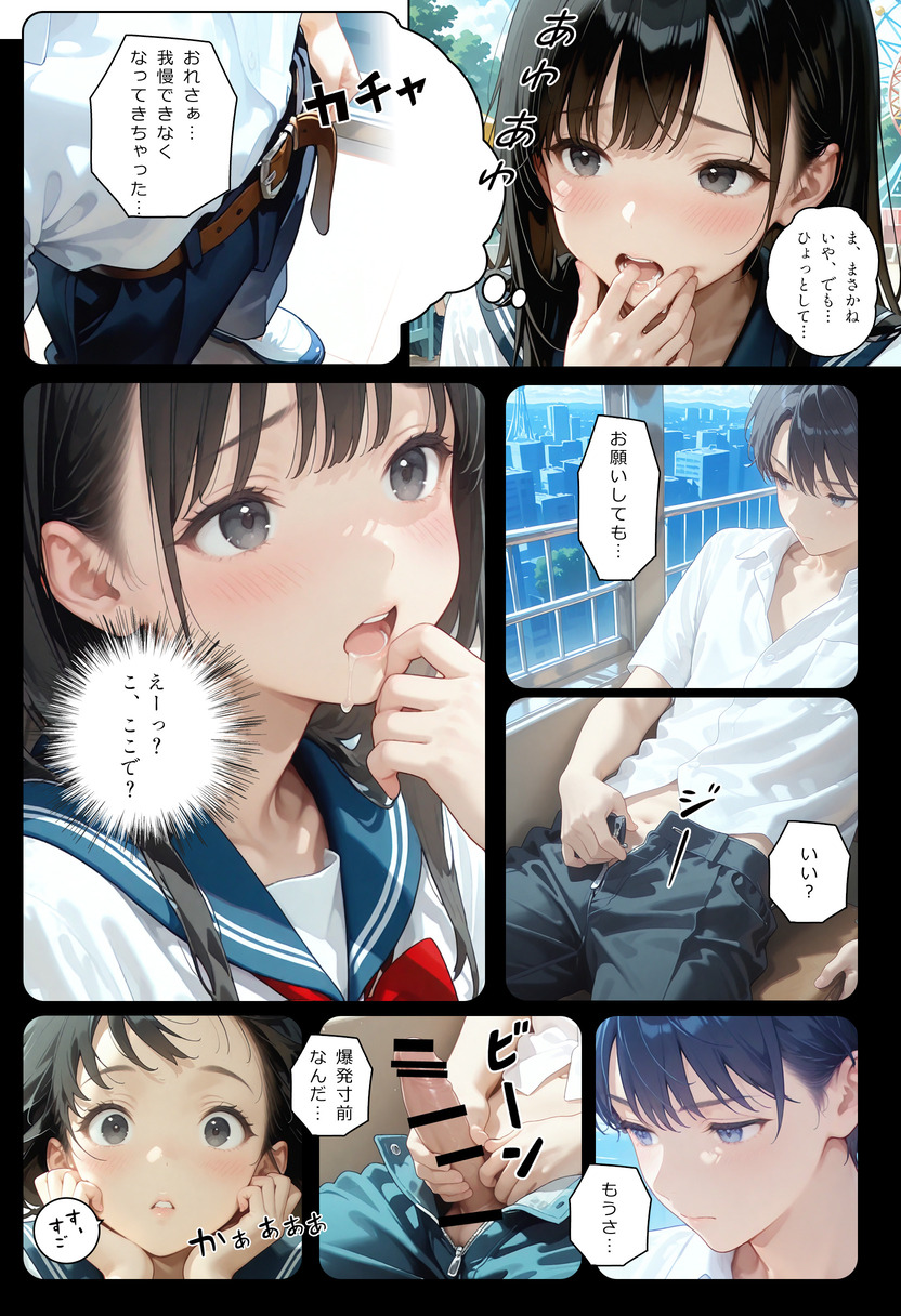 【えろまんが】清楚で可憐な制服美少女がエッチなことに目覚めて…