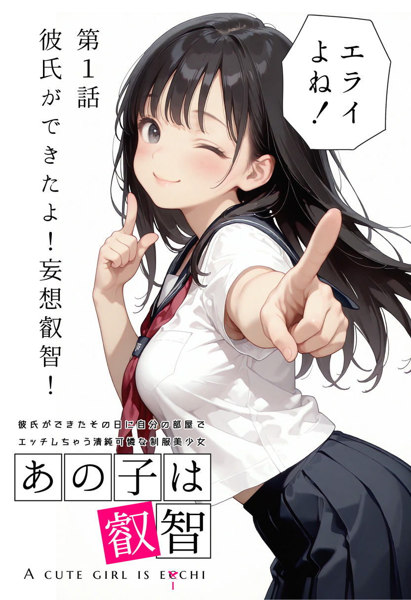 【えろまんが】清楚で可憐な制服美少女がエッチなことに目覚めて…