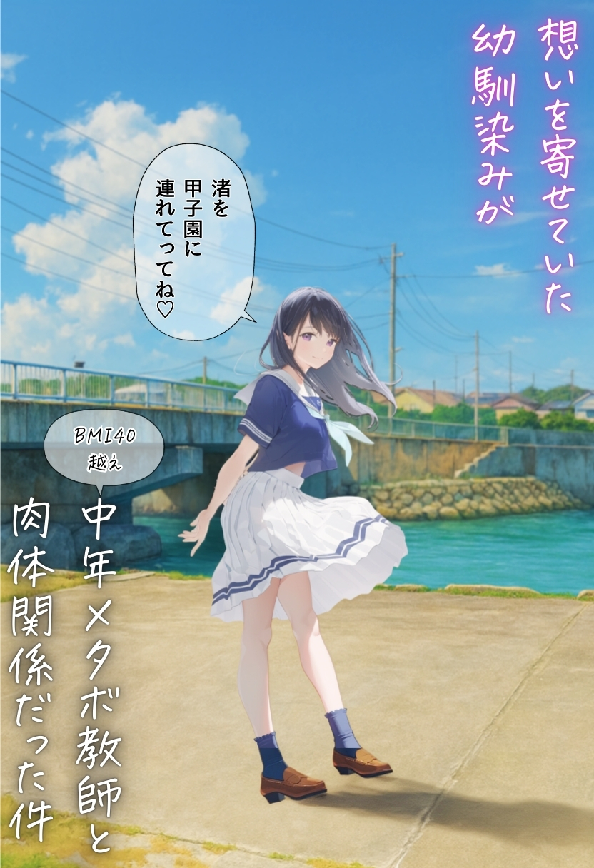 【エロ漫画】中年メタボ教師に寝取られる幼馴染み…悲しみと勃起が収まらない…