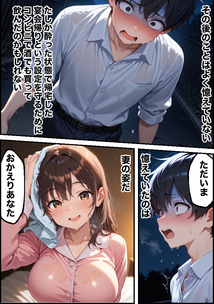 【エロマンガ】夫のために妻が上司の性欲処理を受け入れていく背徳的なエロ漫画に勃起不可避！