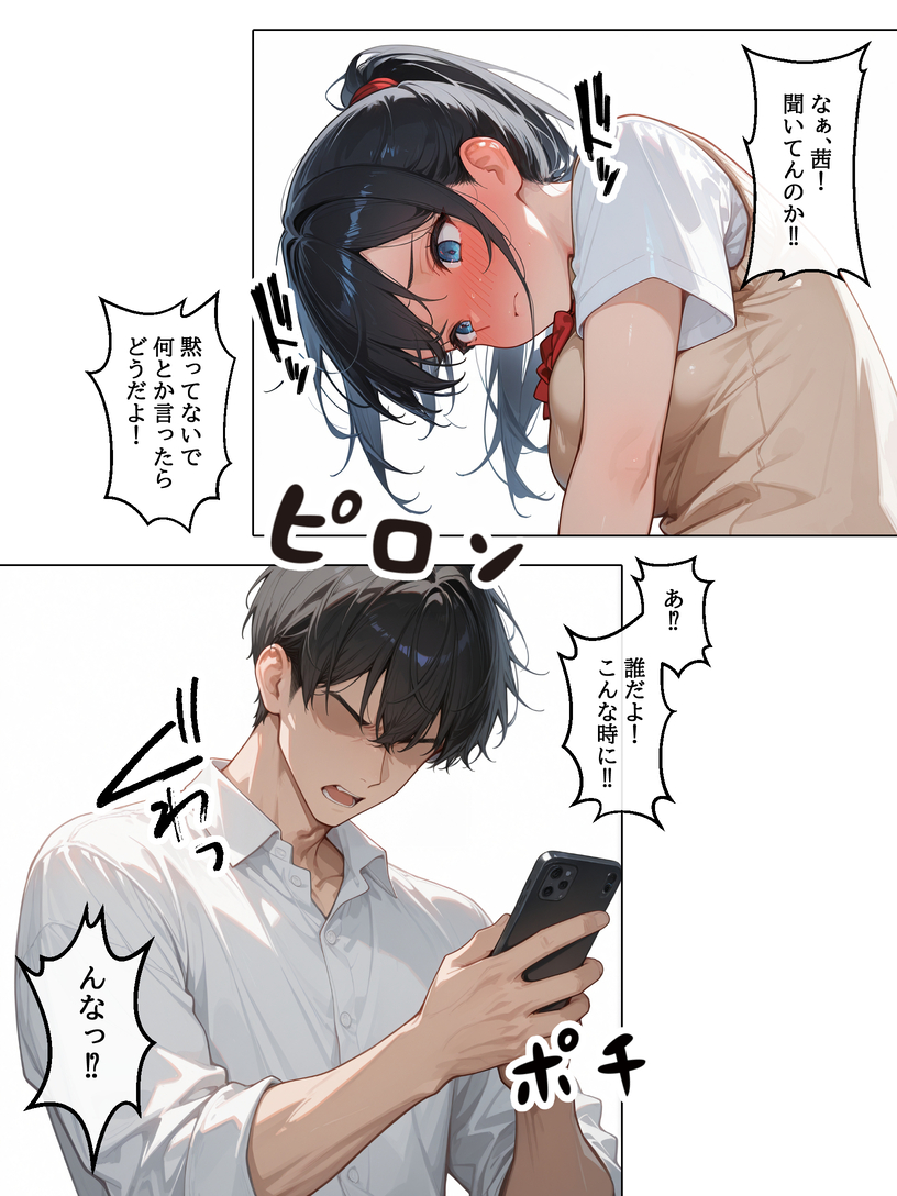 【えろまんが】あの手この手でエッチに煽ってくる美少女JKが最高すぎる！