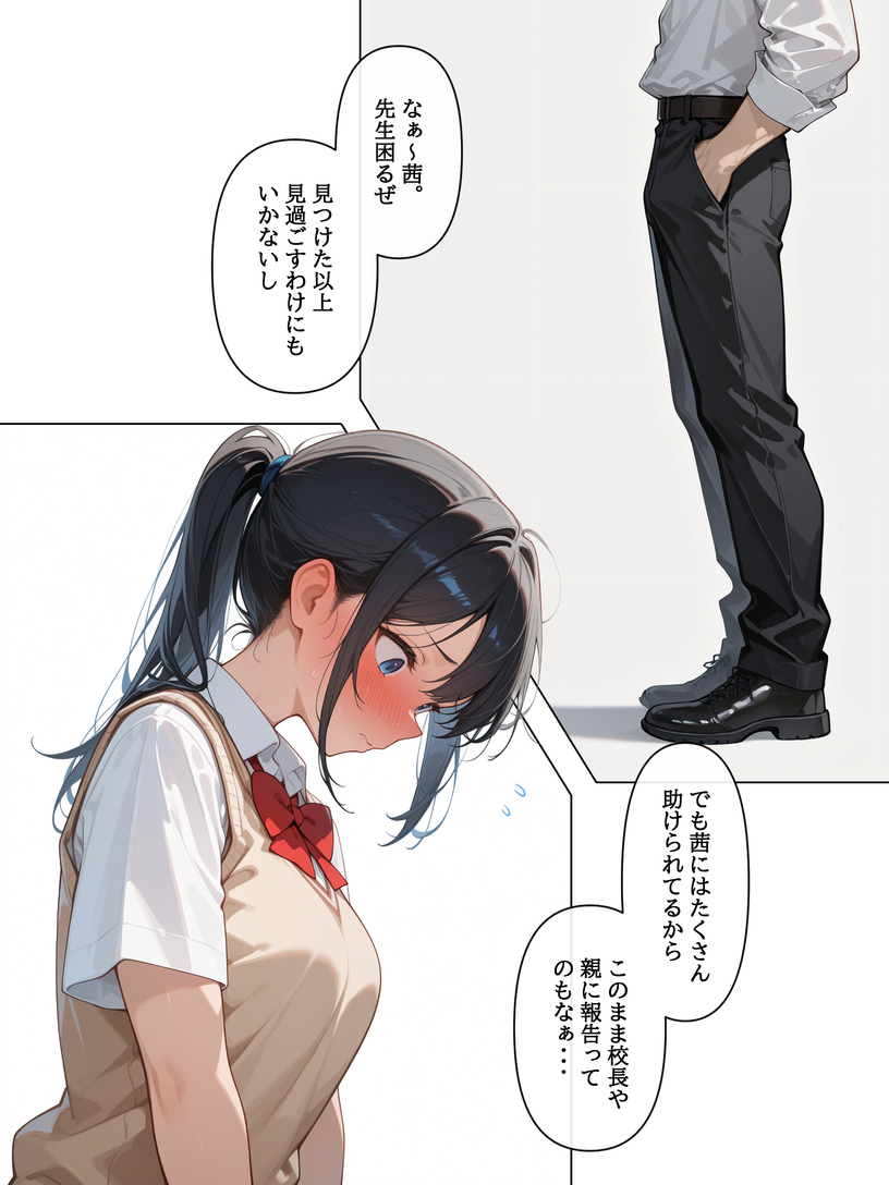 【えろまんが】あの手この手でエッチに煽ってくる美少女JKが最高すぎる！