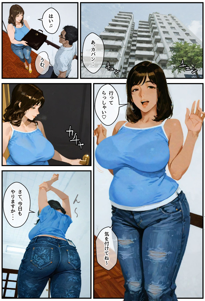 【えろまんが】平日は良妻、昼間はオナニー配信ライバーの奥様が声を漏らしながら堕ちていく…