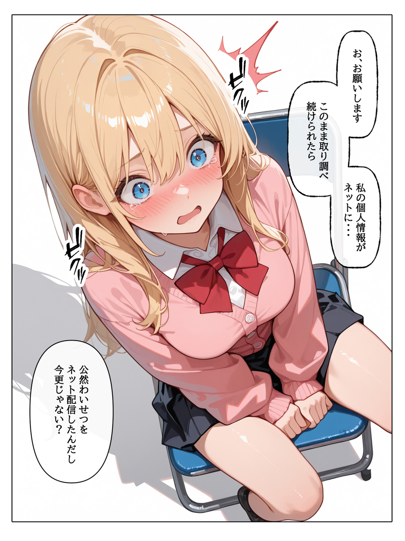 【えろまんが】配信にハマり数字の為に迷惑配信をする女にはエッチなお仕置きをするしかないなwww