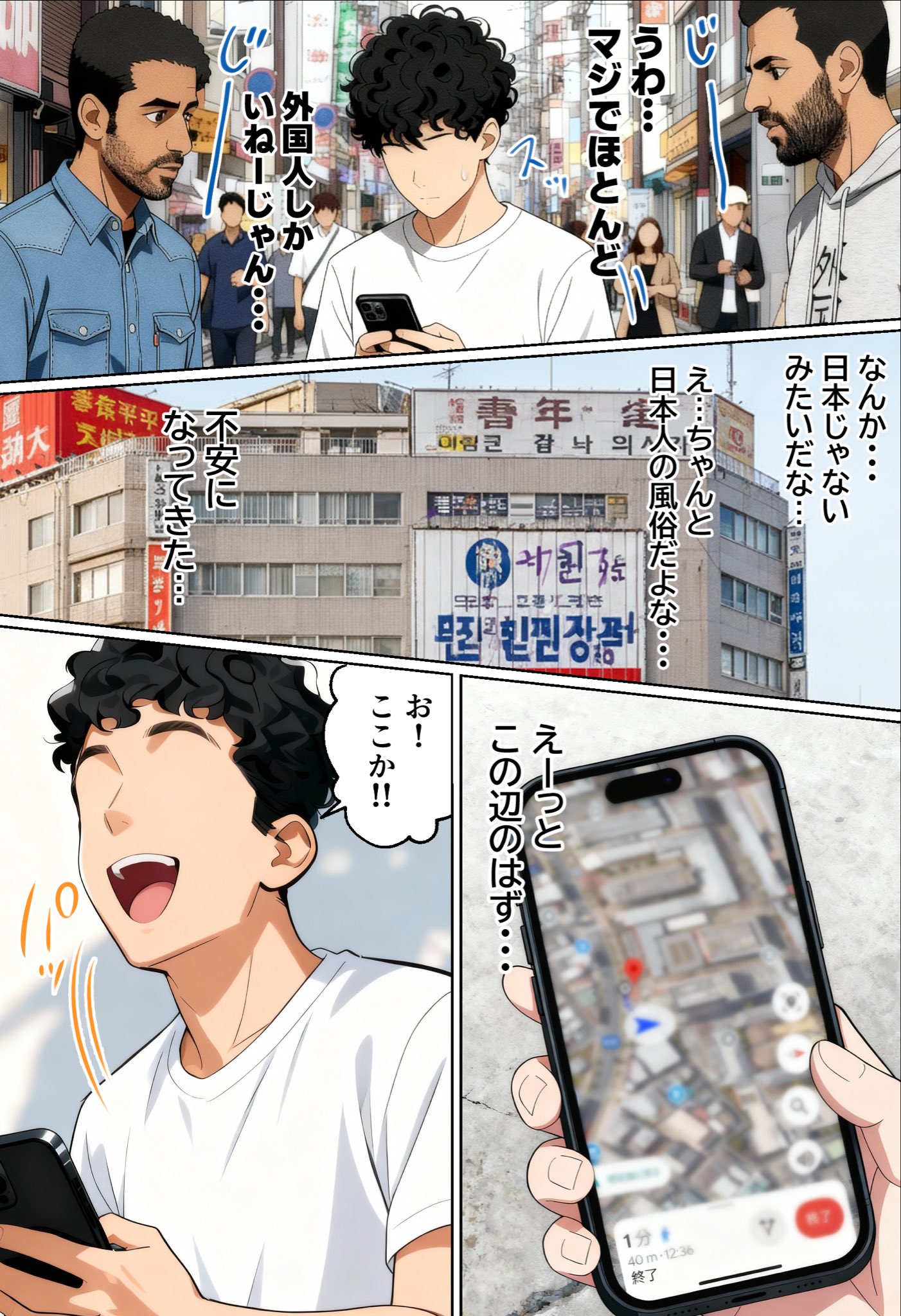 【エロ漫画】今日は風俗でもいくかなwww濃厚な風俗体験エロ漫画に勃起不可避！