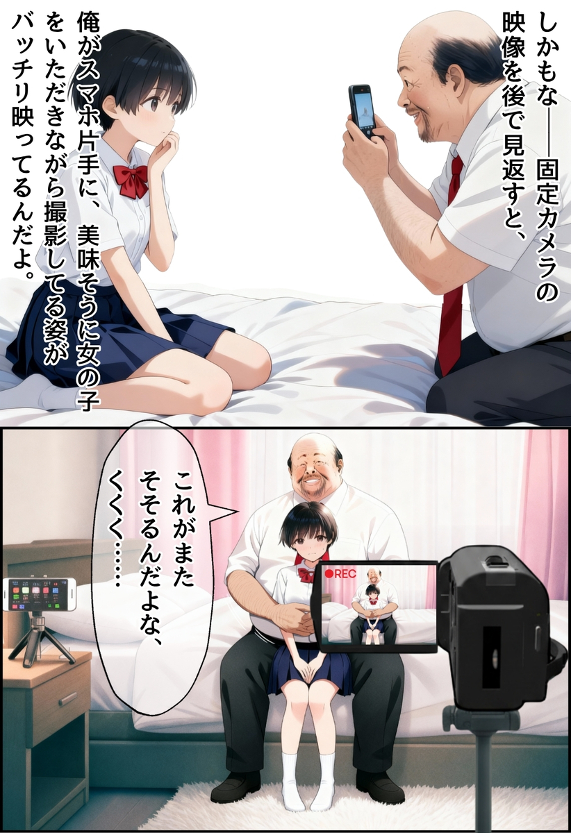【エロ漫画】素人ハメ撮りAVってこうやって撮影してるらしいぞ！おまえらもやってみるしかないな！
