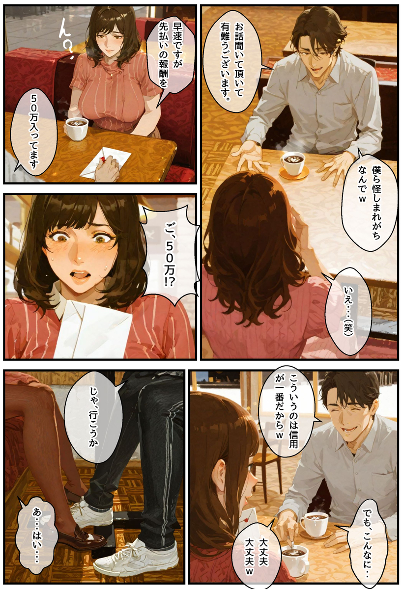 【えろまんが】平日は良妻、昼間はオナニー配信ライバーの奥様が声を漏らしながら堕ちていく…