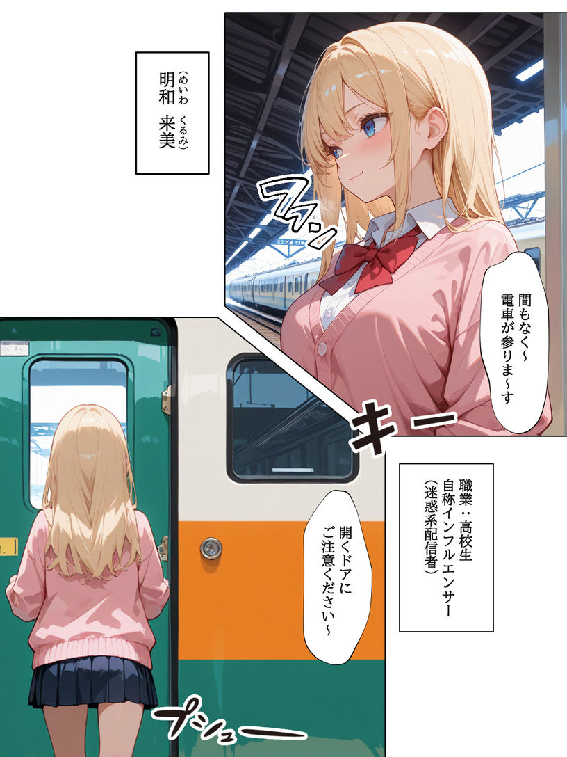 【えろまんが】配信にハマり数字の為に迷惑配信をする女にはエッチなお仕置きをするしかないなwww