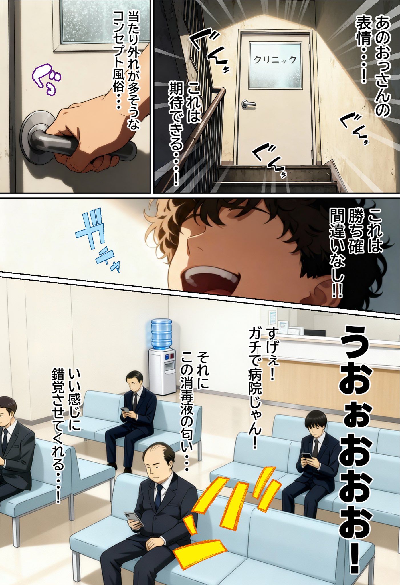 【エロ漫画】今日は風俗でもいくかなwww濃厚な風俗体験エロ漫画に勃起不可避！