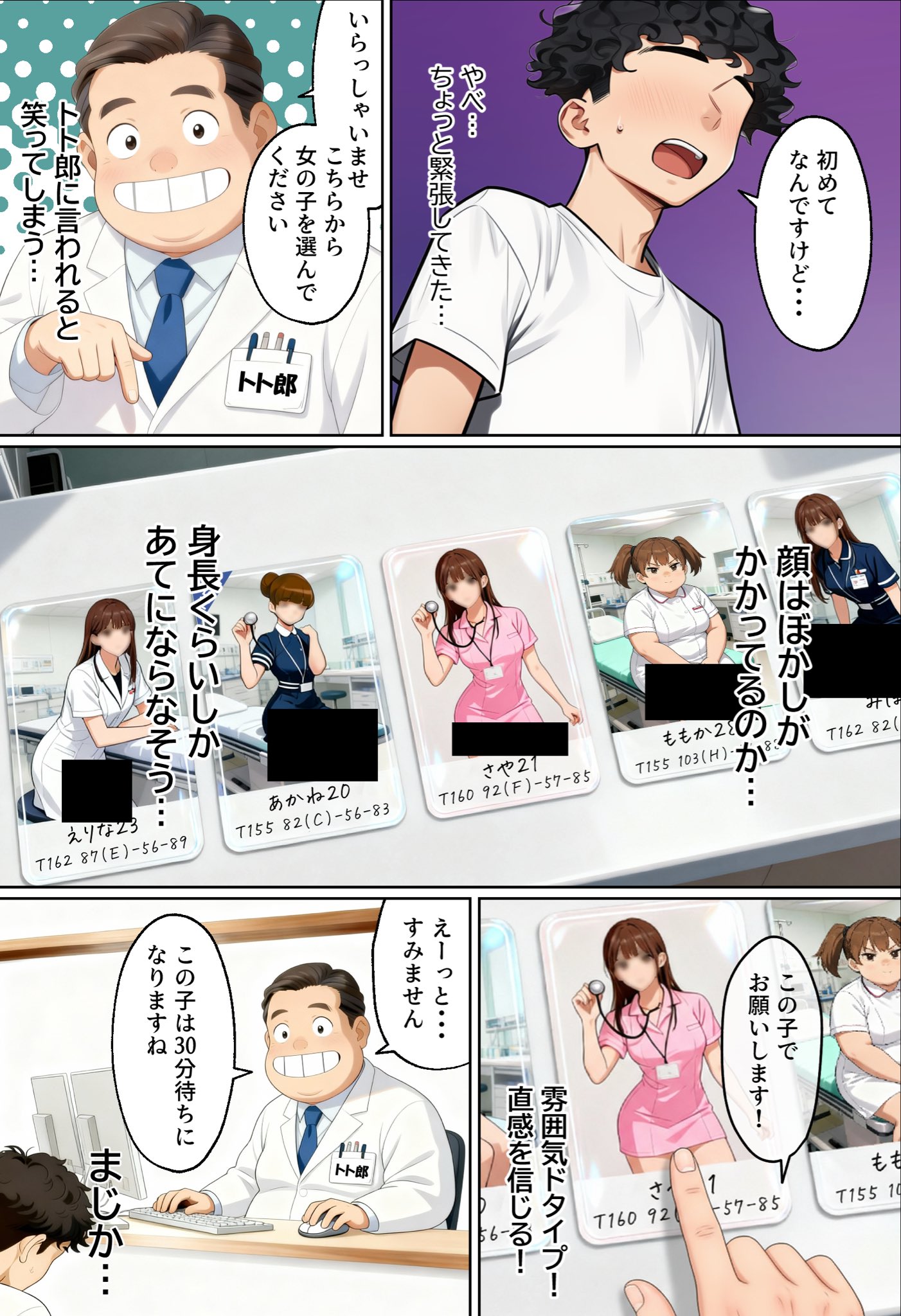 【エロ漫画】今日は風俗でもいくかなwww濃厚な風俗体験エロ漫画に勃起不可避！