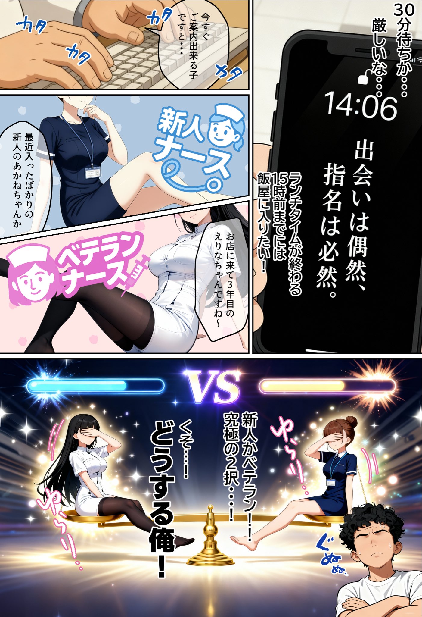 【エロ漫画】今日は風俗でもいくかなwww濃厚な風俗体験エロ漫画に勃起不可避！