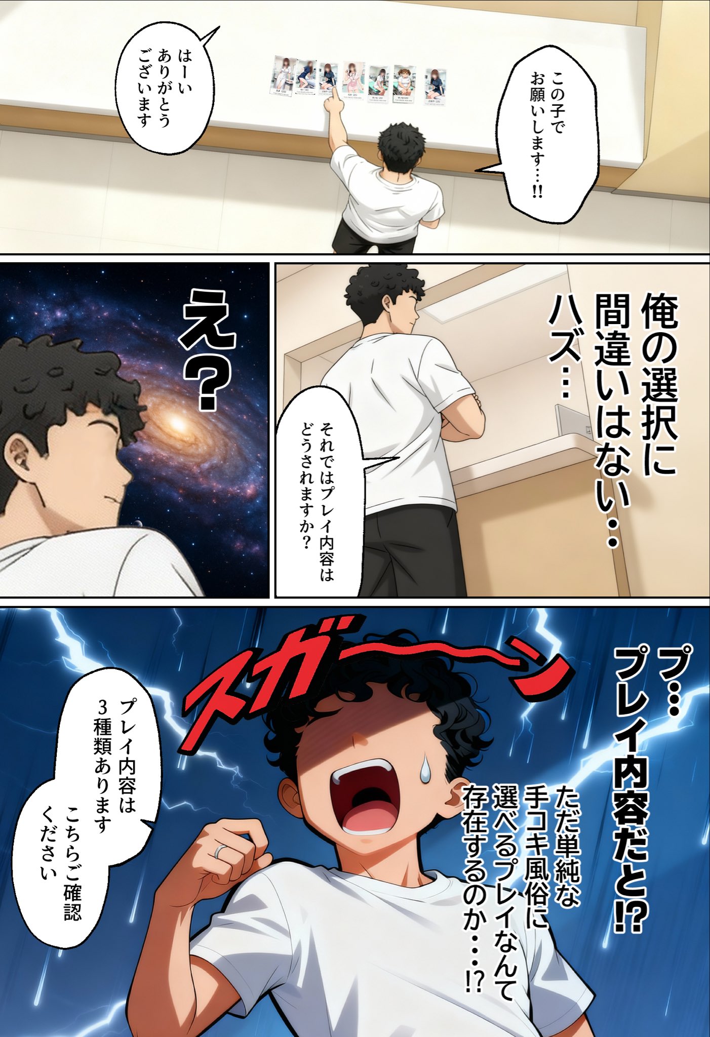 【エロ漫画】今日は風俗でもいくかなwww濃厚な風俗体験エロ漫画に勃起不可避！