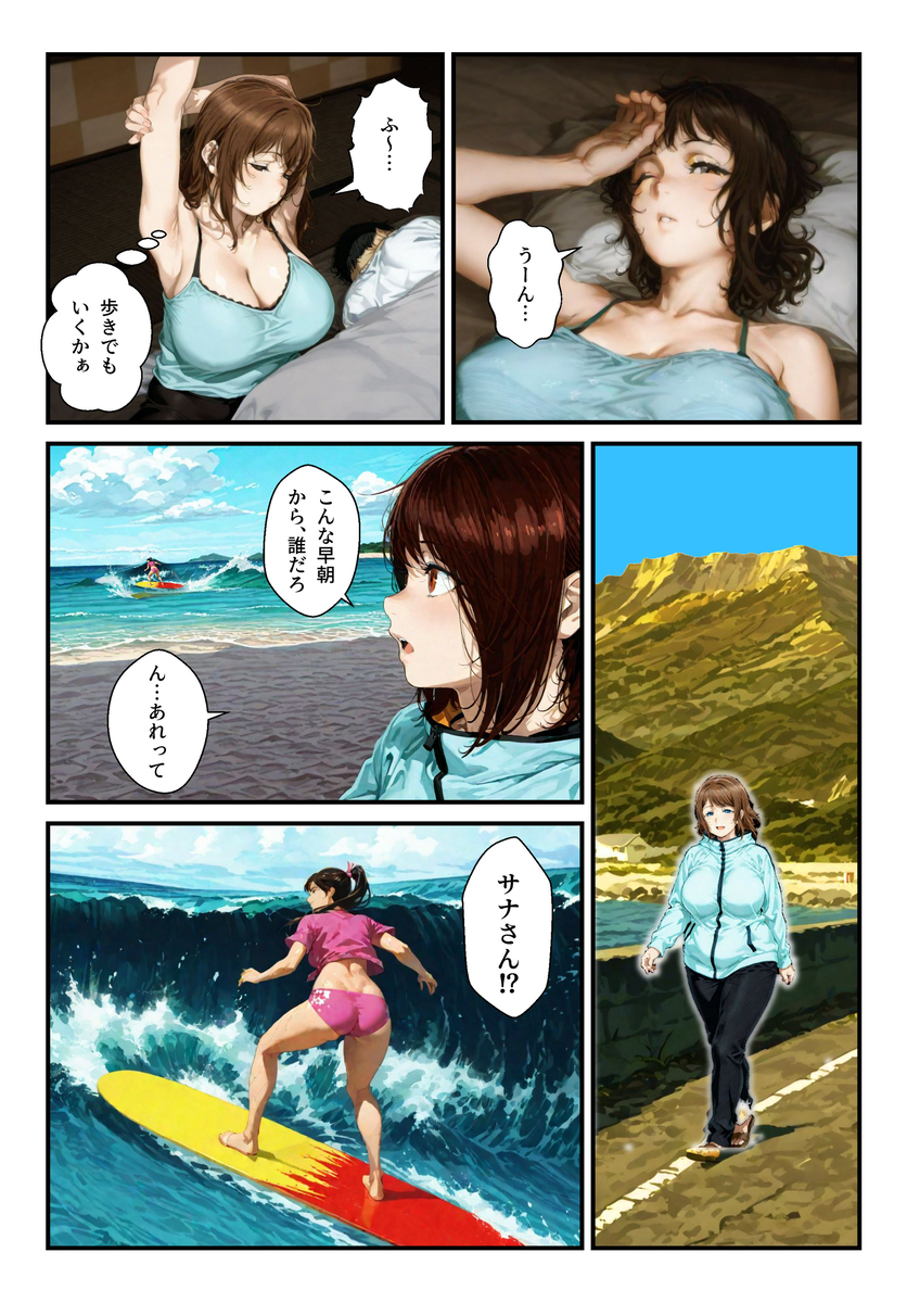 【えろまんが】夫の移動を機に移住した島はとんでもないエッチな島なようで…