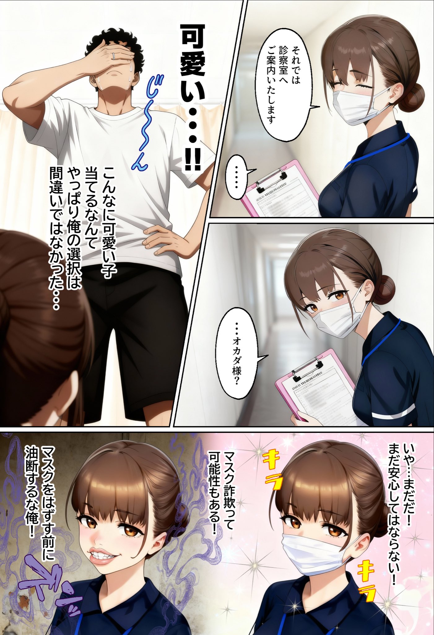 【エロ漫画】今日は風俗でもいくかなwww濃厚な風俗体験エロ漫画に勃起不可避！