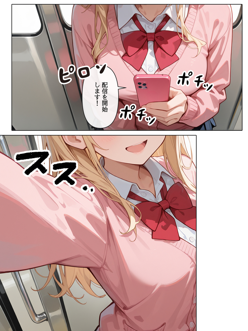 【えろまんが】配信にハマり数字の為に迷惑配信をする女にはエッチなお仕置きをするしかないなwww