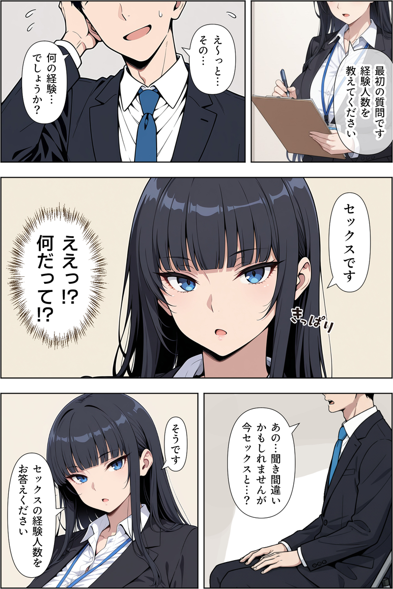 【えろまんが】新しく入社した会社で女社長の性処理を命じられたのですが…