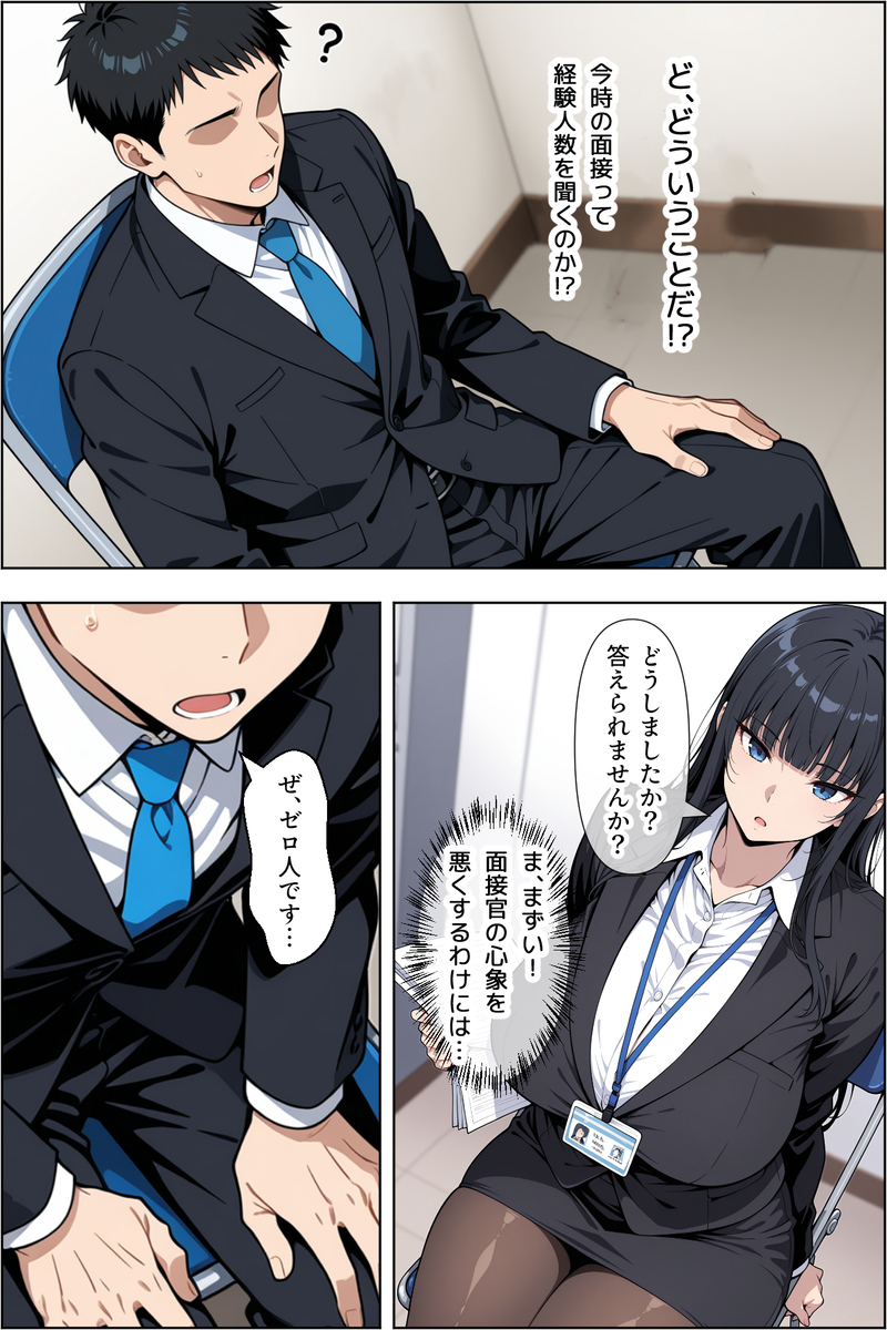 【えろまんが】新しく入社した会社で女社長の性処理を命じられたのですが…