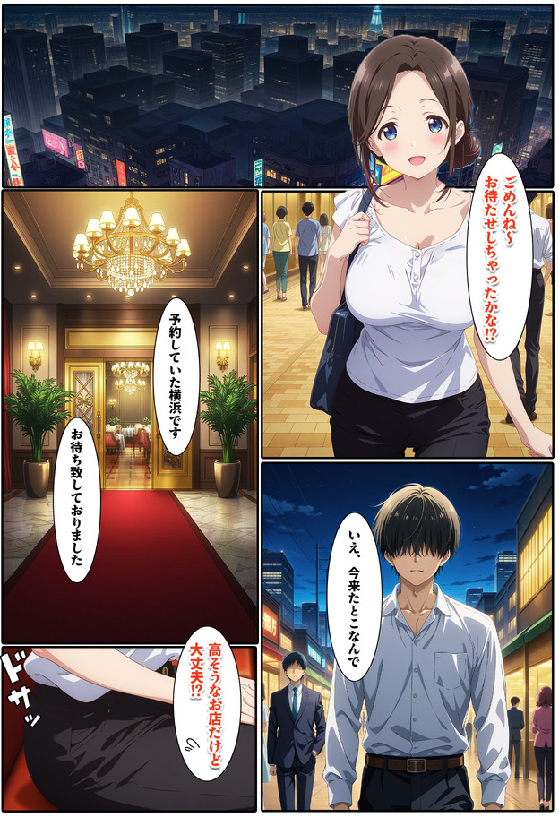 【えろまんが】生真面目で不貞行為などに全く縁のない奥様は実は性欲が強すぎて…