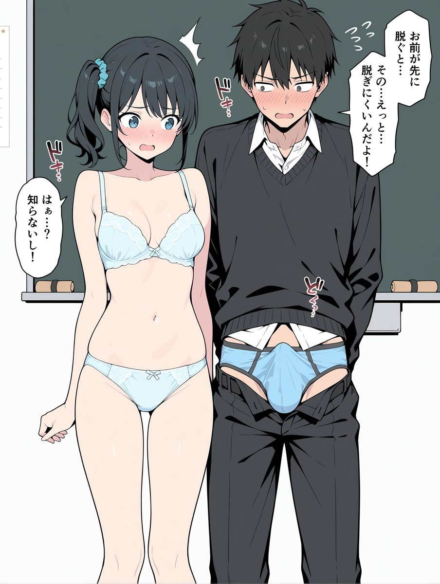 【えろまんが】本物の性を学ぶカリキュラムを導入した学園では実演形式で伝える実践型性教育が行われることに…