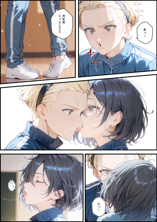 【エロ漫画】同級生で同じ部活の女の子とのいちゃらぶエッチが最高すぎる！