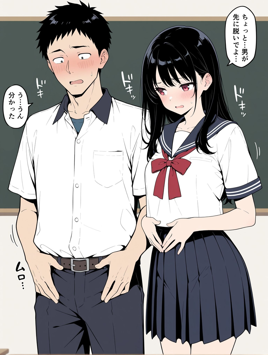 【えろまんが】本物の性を学ぶカリキュラムを導入した学園では実演形式で伝える実践型性教育が行われることに…