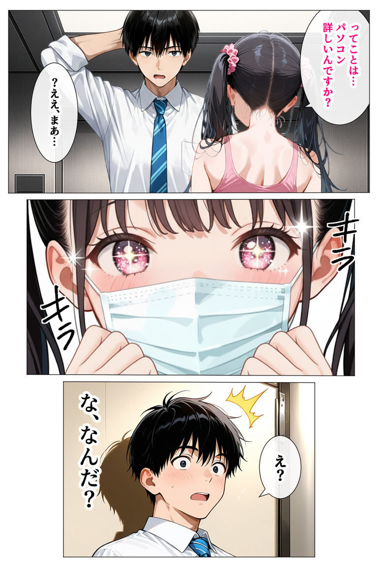 【えろまんが】隣に住んでる女の子がエチエチの配信者だったので…一緒に配信する流れにwww