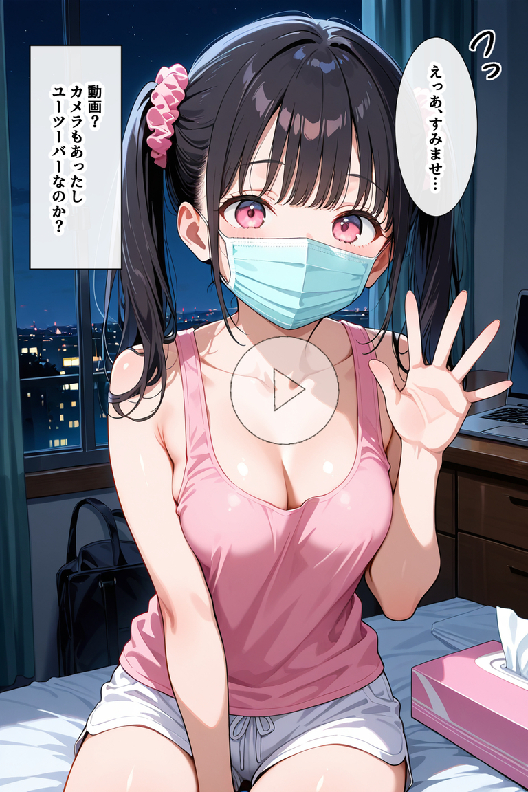 【えろまんが】隣に住んでる女の子がエチエチの配信者だったので…一緒に配信する流れにwww