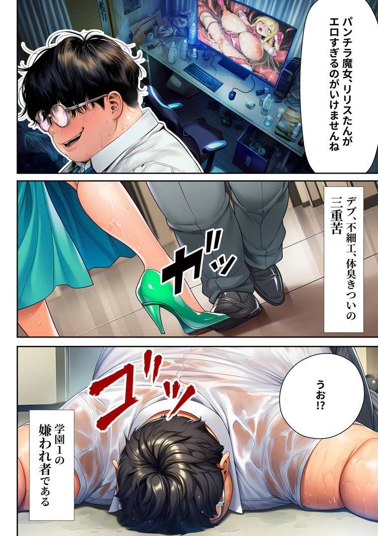 【えろまんが】僕のことを大好きになってもらいましょうか… 僕の子供が欲しくなってしまうくらいに…虐められてた男の復讐劇が痛快すぎる！