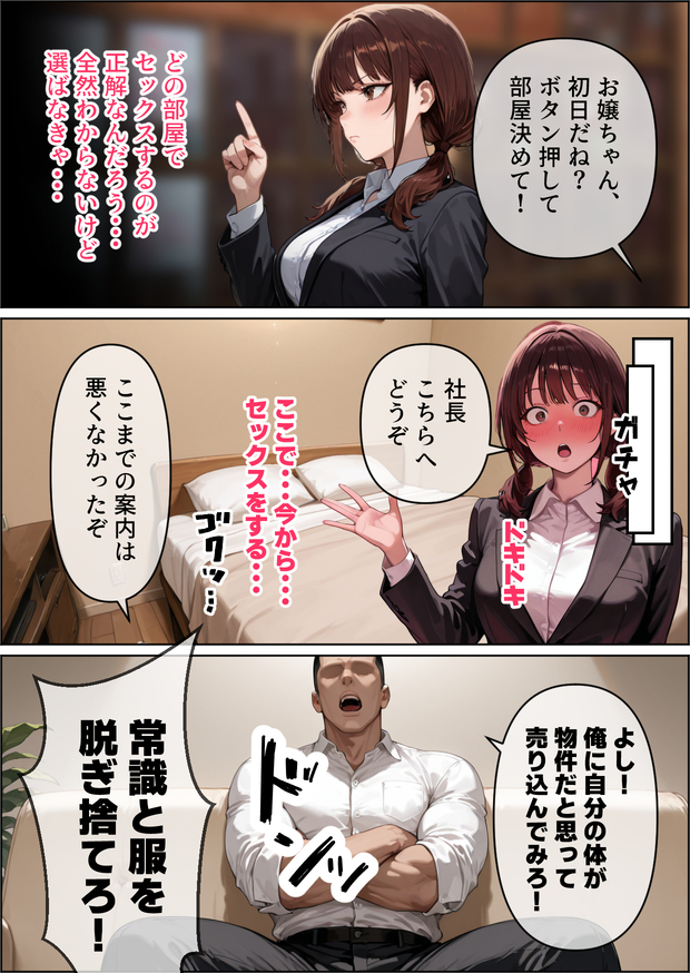 【えろまんが】働きに出た年上妻が自分の知らないところで無茶苦茶になっていく