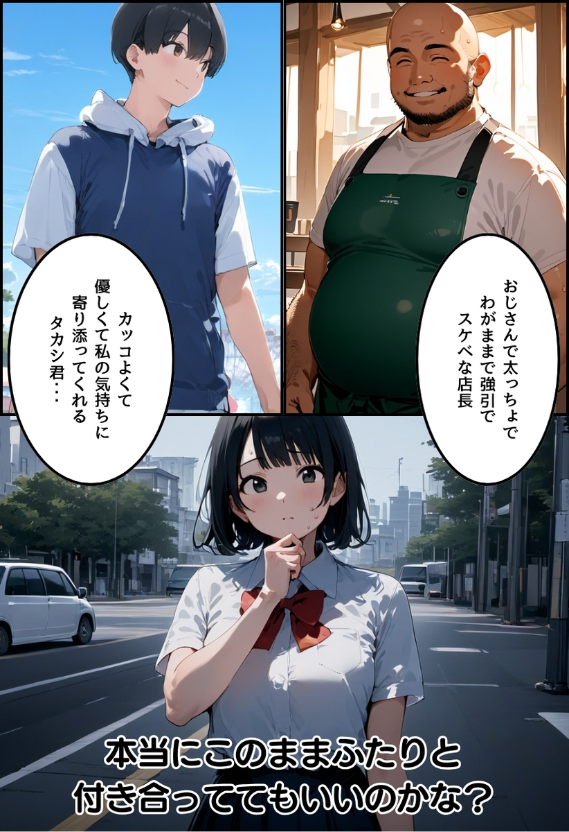 【エロマンガ】彼氏がいるのにバイト先の店長にたっぷり種付けされてる美少女がシコリティーすぎる！