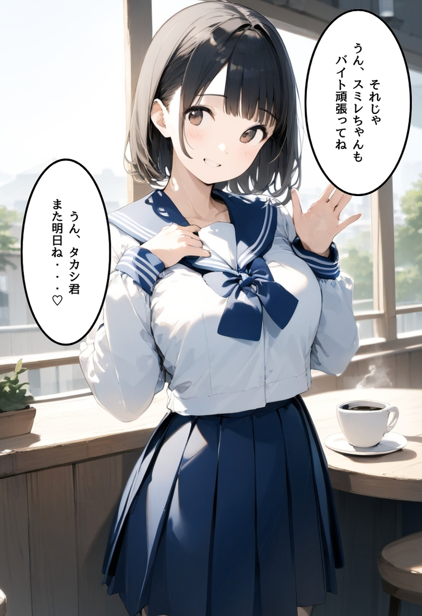 【エロマンガ】彼氏がいるのにバイト先の店長にたっぷり種付けされてる美少女がシコリティーすぎる！