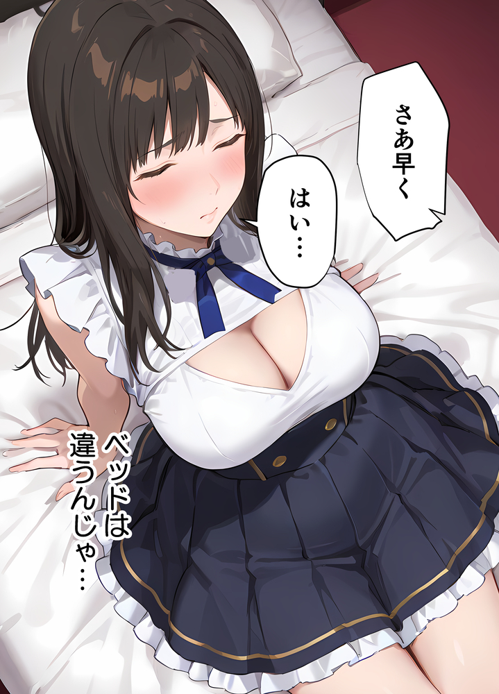 【えろまんが】女優の道に進むべく人気絶頂で卒業した元アイドル芸能界で生き残る為に…