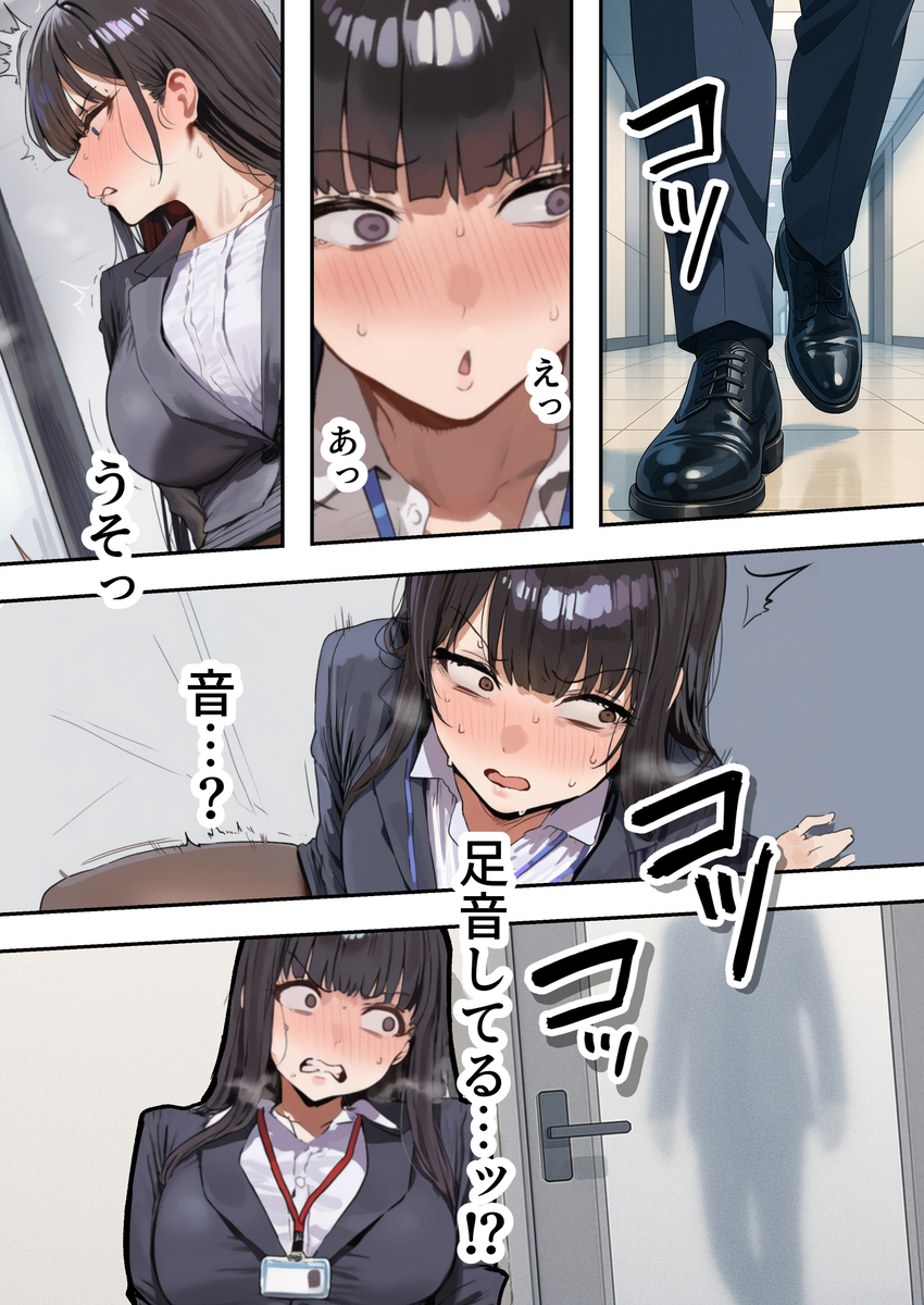 【エロマンガ】性格最悪のモンスター新卒が試作品の媚薬を口にしてしまった結果…