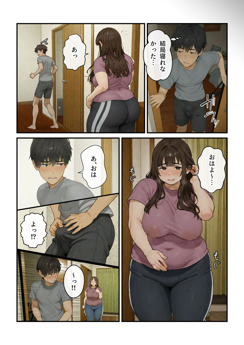 【えろまんが】バレたらアウト！親父の年の離れた妹との禁断の関係がヤバ過ぎる！