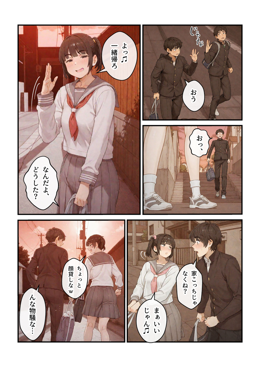 【えろまんが】バレたらアウト！親父の年の離れた妹との禁断の関係がヤバ過ぎる！