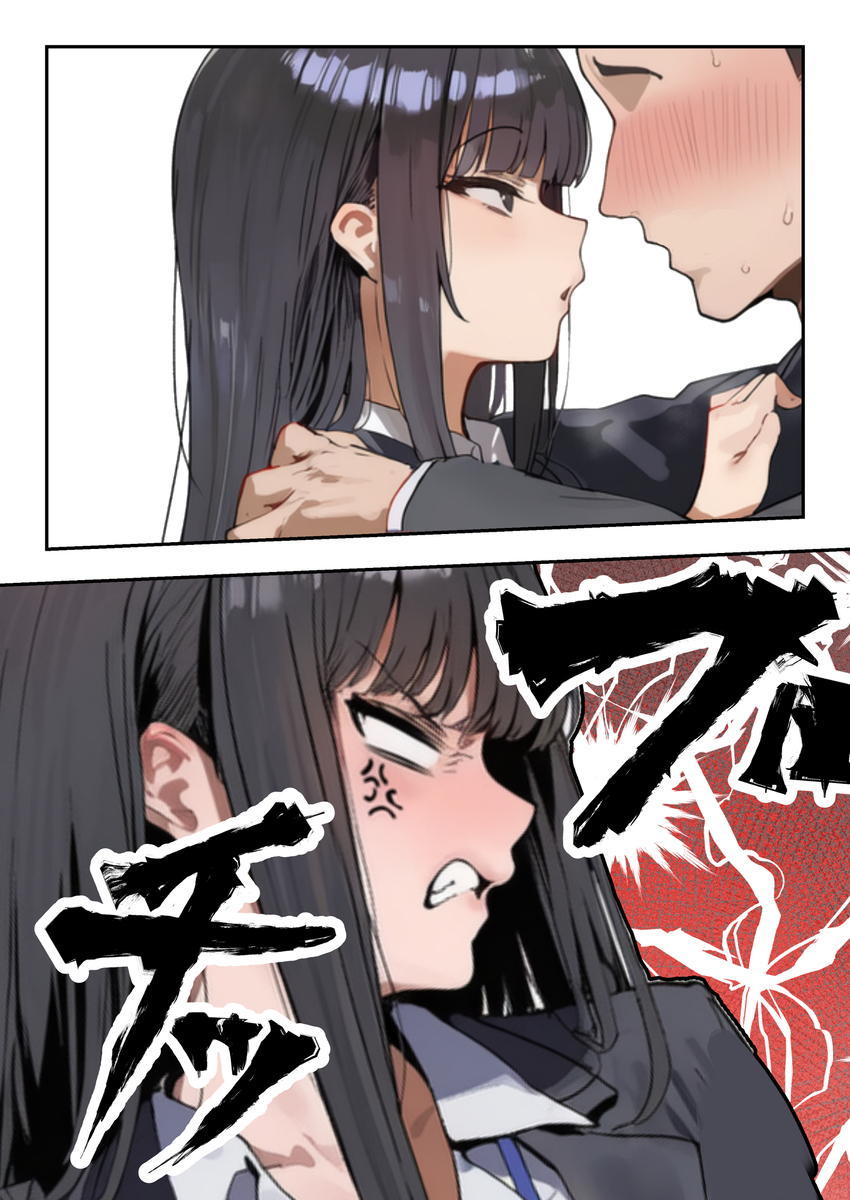 【エロマンガ】性格最悪のモンスター新卒が試作品の媚薬を口にしてしまった結果…