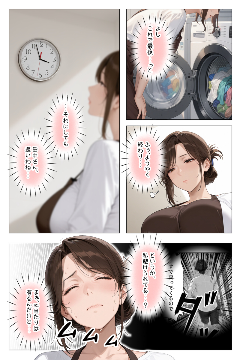 【エロ漫画】美人で働き者の家政婦さんがとんでもない変態だったwww