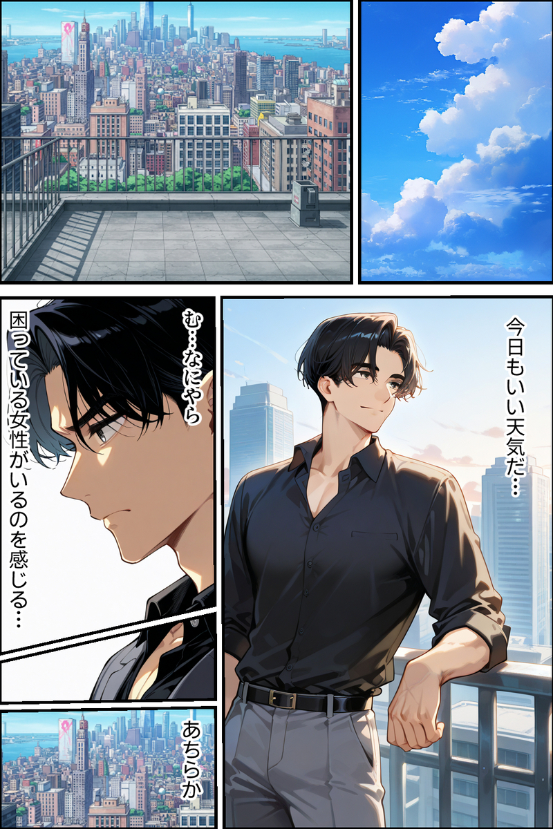 【エロ漫画】コンサルとの性行為の虜となりセックスの虜になる人妻