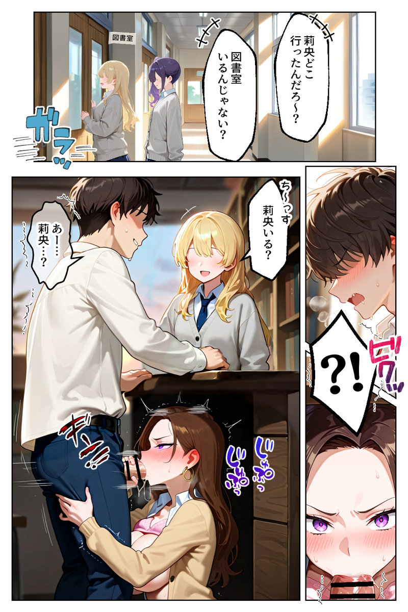 【エロマンガ】幼馴染ギャルとスリル満点の中出しセックスがヤバい！