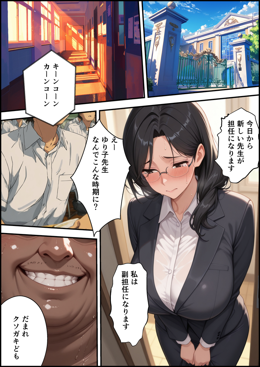 【エロマンガ】生徒会長が学校を守る為に性教育のモデルになることに…